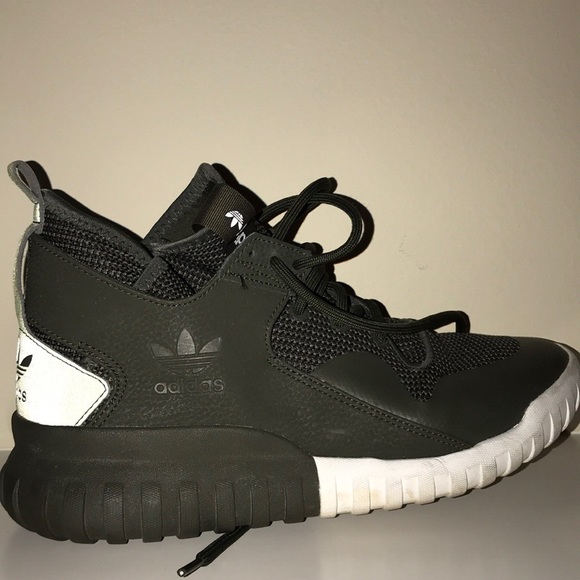 Adidas Tubular X Primeknit in Shadow Green - Picture 5 of 5